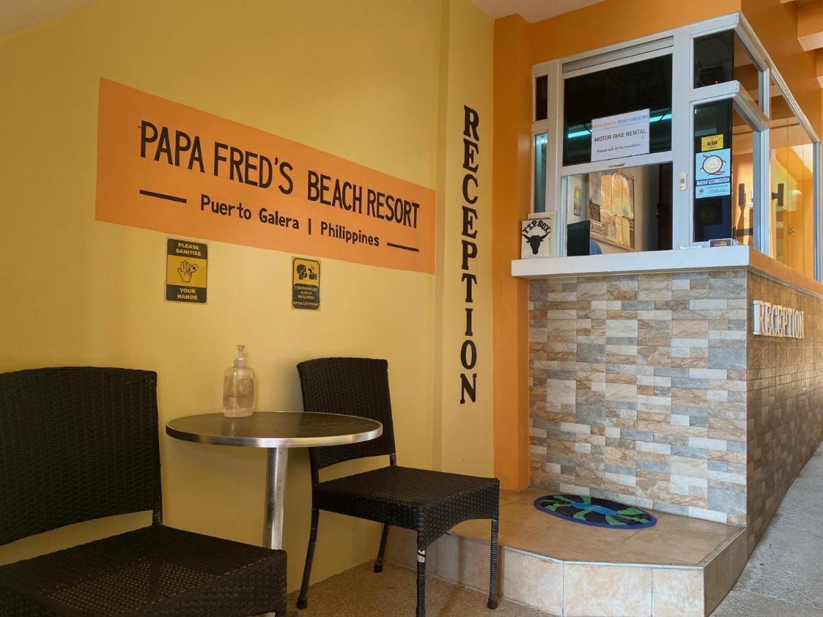 Papa Freds Beach Resort Puerto Galera Εξωτερικό φωτογραφία